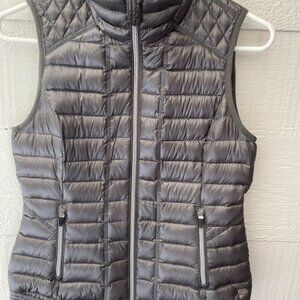 Tommy Hilfiger Thin Packable Down Vest Gray Size XS